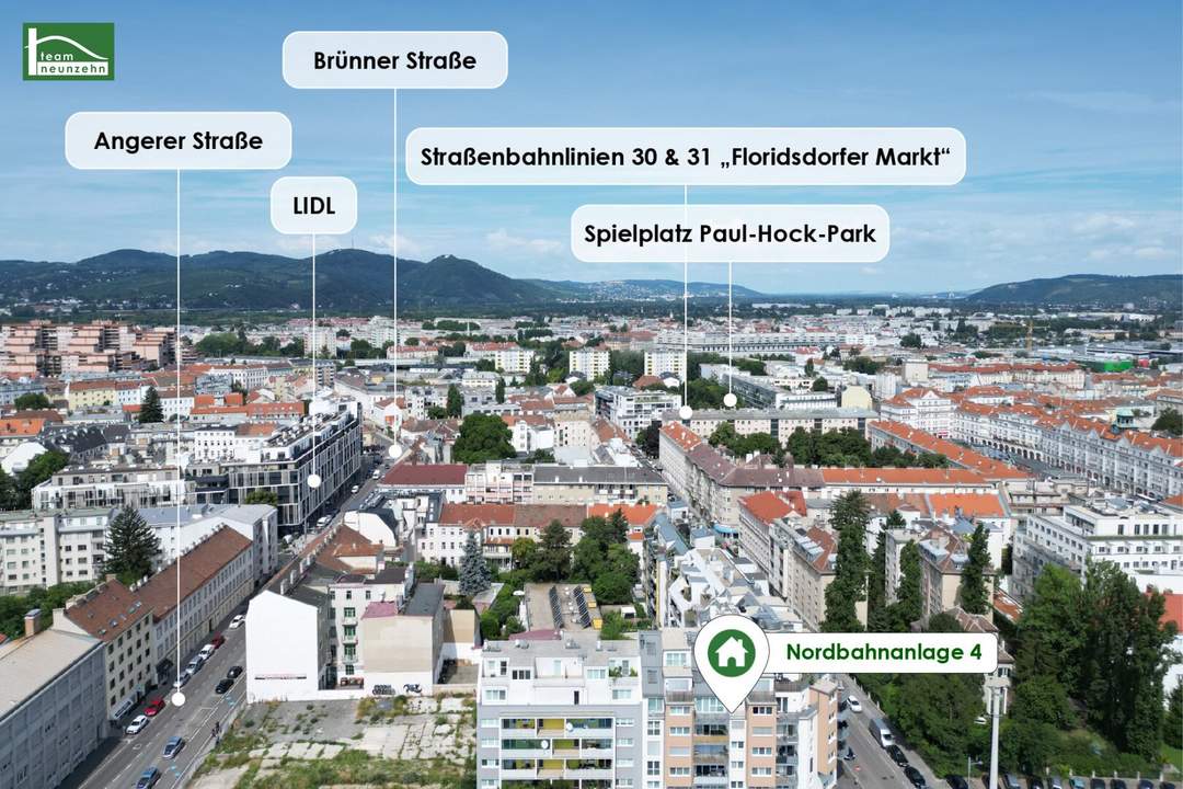Ideale Anlagewohnung mit idealer öffentlicher Verkehrsanbindung - Nähe U6! Befristet vermietet bis 31.07.2027 - JETZT ANFRAGEN