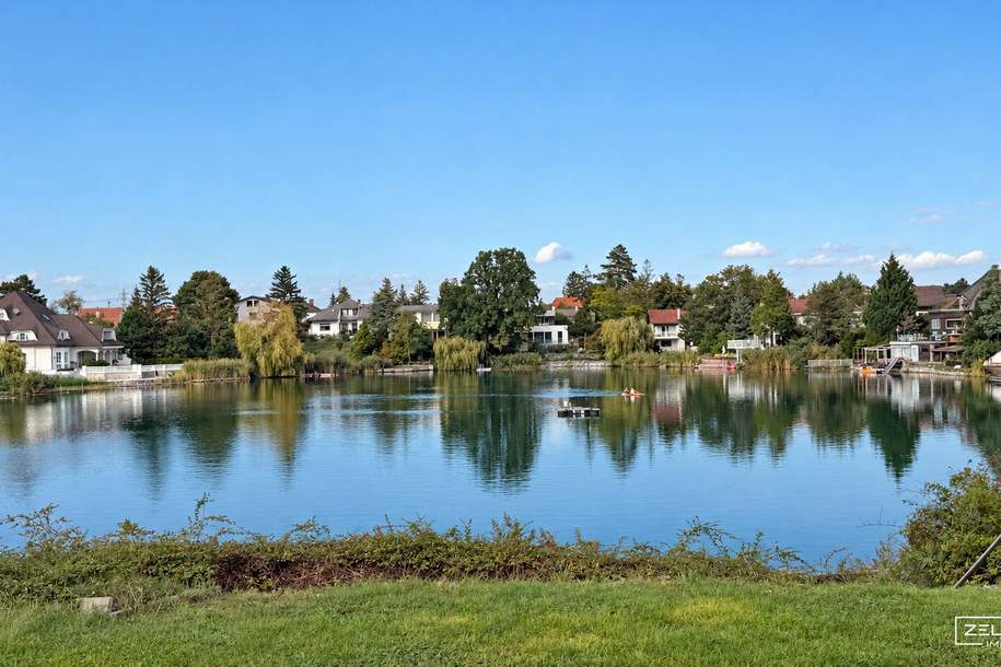 SEENSUCHT WIRD EIGENTUM – Ihr Zuhause mit eigenem Seegrundstück nahe Wien | ZELLMANN IMMOBILIEN, Haus-kauf, 1.800.000,€, 2333 Bruck an der Leitha