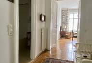 Wunderschöne, möblierte 3 Zimmerwohnung mit einem kleinen, aber sehr feinen Klopfbalkon in sehr guter Lage des 9. Bezirks