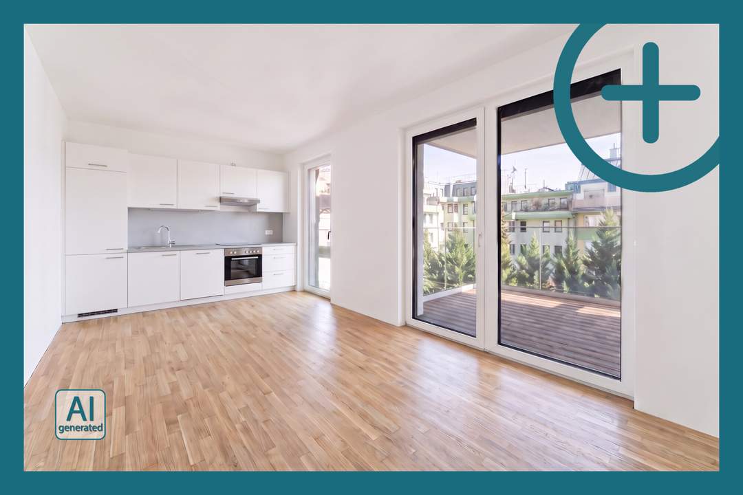 ERSTBEZUG IM NEUBAU| MODERNE DREIZIMMERWOHNUNG MIT BALKON