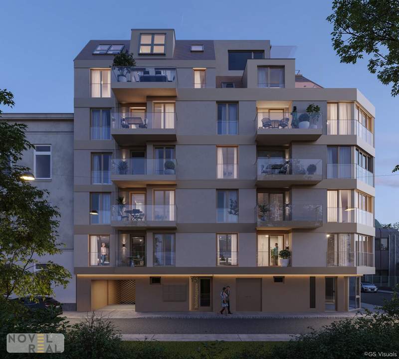 "DONAU PERLE" Traumhaftes Wohnen in Wien: 2-Zimmer-Erstbezug Wohnung mit Balkon in Top Lage!