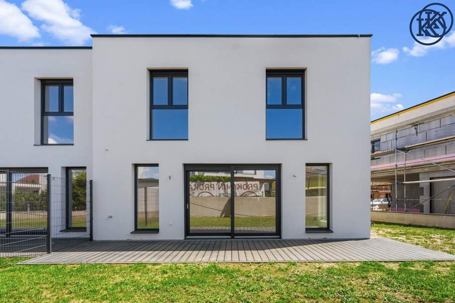 Moderne Doppelhaushälfte im belagsfertigen Zustand, Haus-kauf, 380.000,€, 2284 Gänserndorf