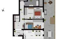 "Heimatglück" - 3-Zimmer-Wohnung in Uttendorf