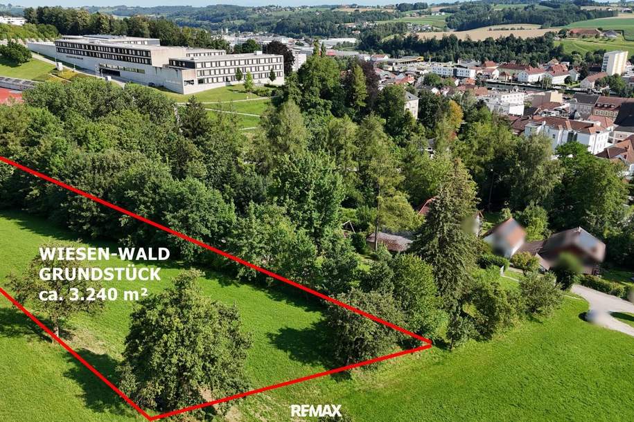 Grüne Idylle für Zukunftsinvestoren - Im Zentrum von Grieskirchen!, Grund und Boden-kauf, 4710 Grieskirchen
