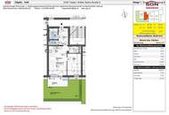 Geförderte 2 Zimmer- GARTENwohnung mit Tiefgaragenplatz