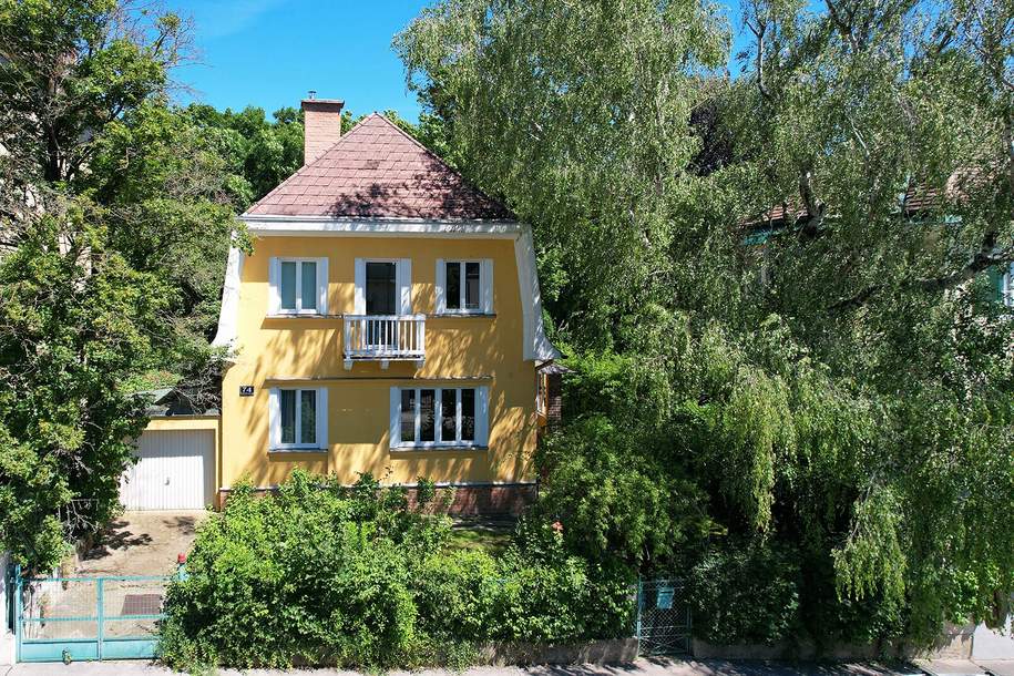 Stadtvilla mit Geschichte in begehrter Döblinger Lage am Fuße des Nussbergs, Haus-kauf, 2.300.000,€, 1190 Wien 19., Döbling