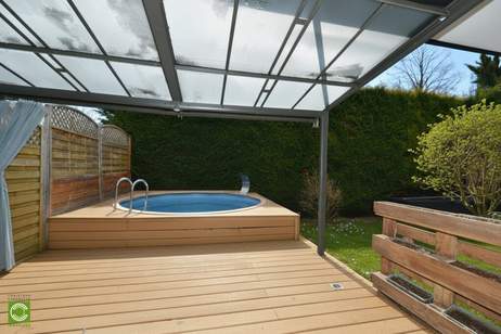 CHRISTOPH CHROMECEK IMMOBILIEN - Brunn am Gebirge - Top Doppelhaushälfte mit kleinem Garten und Pool!, Haus-kauf, 548.000,€, 2345 Mödling