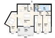 4-Zimmerwohnung, perfekt aufgeteilt! provisionsfrei!