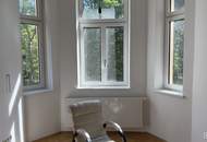 Großzügiger Altbau-Erstbezug im Pratercottage – Ruhelage, Grünblick &amp; Wohnküche mit Loggia | ZELLMANN IMMOBILIEN