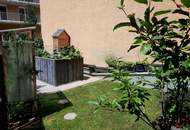 Wohlfühloase mit gemütlichem Garten, 2 Zimmern und TG-Stellplatz nahe Augarten