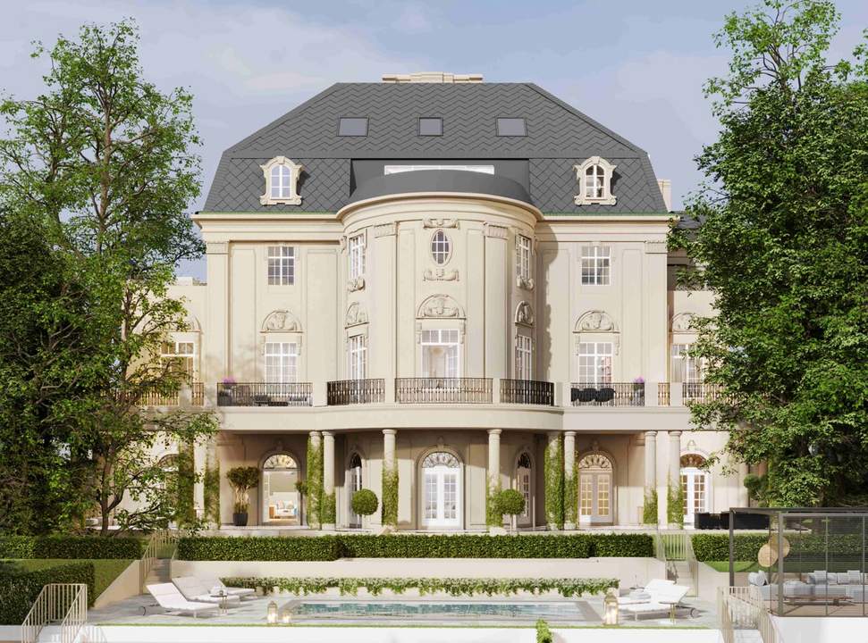 Palais & Villa: Ganze Etage inkl. Pool - Ein Wohnjuwel der Extraklasse: Wo architektonisches Erbe auf modernen Luxus trifft