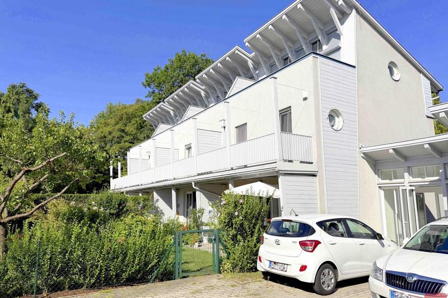 Modernes Reihenhaus mit drei Terrassen, kleinem Garten und Parkplatz in ruhiger Bestlage, Haus-miete, 1.640,94,€, 3400 Tulln