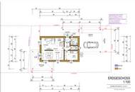 Kompaktes Einfamilienhaus mit Garten