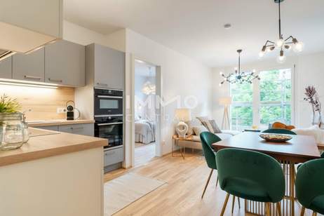 Erstbezug: 2-Zi Wohnung mit Garten, Terrasse, Tiefgarage &amp; U-Bahn Nähe in 1220 Wien!, Wohnung-kauf, 290.500,€, 1220 Wien 22., Donaustadt