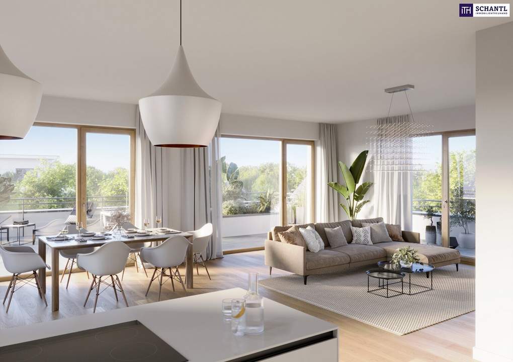 Penthouse-Living auf höchstem Niveau: Erstbezug mit spektakulärer 123 m² Terrasse, Weitblick, Luftwärmepumpe & Photovoltaik. Baustart erfolgt!