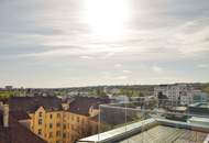 Moderne 2-Zimmer-Wohnung mit Balkon & Pool am Dach