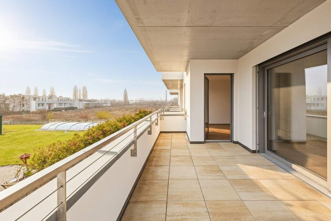 PROVISIONSFREI! Ansprechende 2-Zimmer-Wohlfühloase mit großzügiger Loggia | Erstbezug, sofort vermietbar