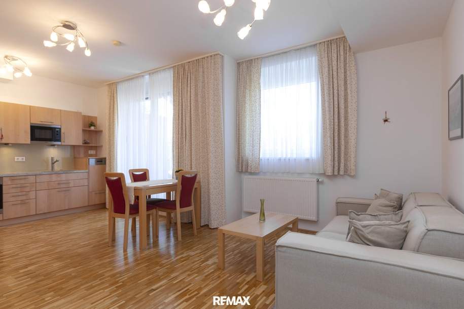 Neuwertige 2-Zimmer-Wohnung mit Terrasse, Weitblick und Tiefgarage, Wohnung-kauf, 185.000,€, 8020 Graz(Stadt)