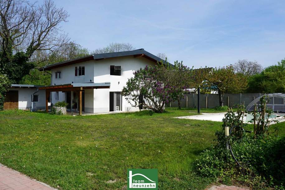 Spacious, low-energy house with an additional office/practice or apartment of 70 m². Completely renovated in 2023. - WOHNTRAUM, Haus-kauf, 728.000,€, 2301 Gänserndorf