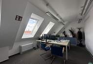 Modernes Dachgeschossbüro | voll Möbliert | Nähe Innenstadt & Augarten