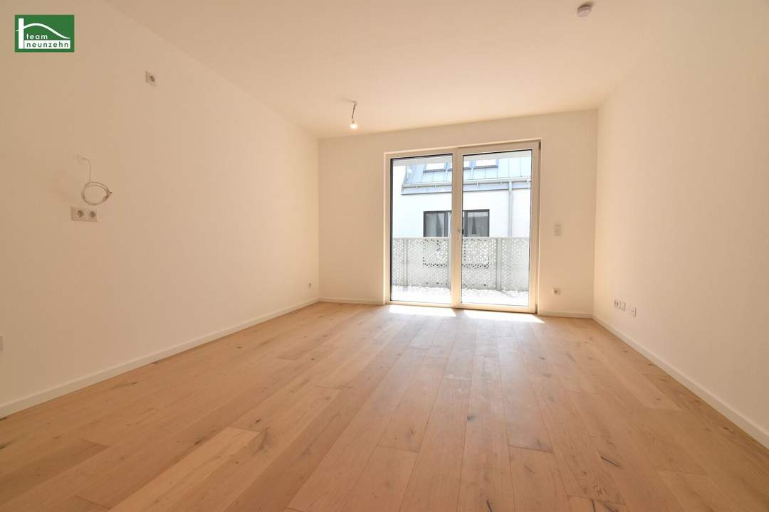 Die Wohnung zum Wohlfühlen - große und ruhige 2.Zimmer-Wohnung mit energieeffizienter Wärmepumpe und Loggia - bei U1!