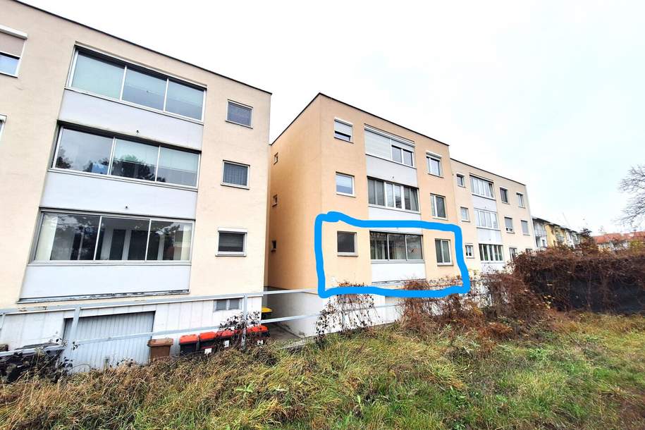 63m² - Erdgeschosswohnung mit Loggia, Wohnung-kauf, 153.000,€, 2020 Hollabrunn