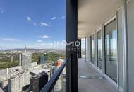 39sqm Terrasse mit Kahlenberg Blick: 45. Etage Erstbezug DC2 Tower