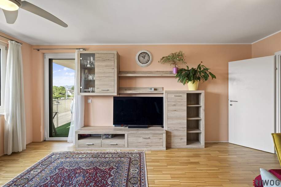 Grün- und Fernblick in Erlaa II Balkonwohnung inkl Stellplatz mit E-Ladestation II zwischen Altmannsdorfer Straße und Brunner Straße, Wohnung-kauf, 499.000,€, 1230 Wien 23., Liesing