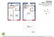 Lebensquell Linz-Katzbach: Moderne 3 Zimmer Gartenwohnung