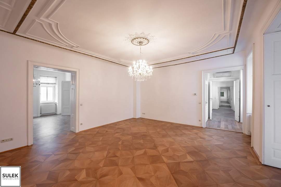 Großzügiges, saniertes Büro mit Innenhofterrasse - Rarität in der Wehrgasse - nahe Innenstadt & U4