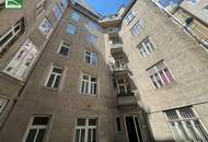 BEI DER ECKE NEUBAUGASSE! LEISTBARE GEBRAUCHTE WOHNUNG IN HOFRUHELAGE! SCHÖNES ALTBAUHAUS! SEHR ZENTRAL! Für Eigennutzer aber auch Anleger.