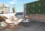 Hauptbahnhof und U1 Nähe - Erstbezug! Exklusive DG Wohnung mit Fernblick