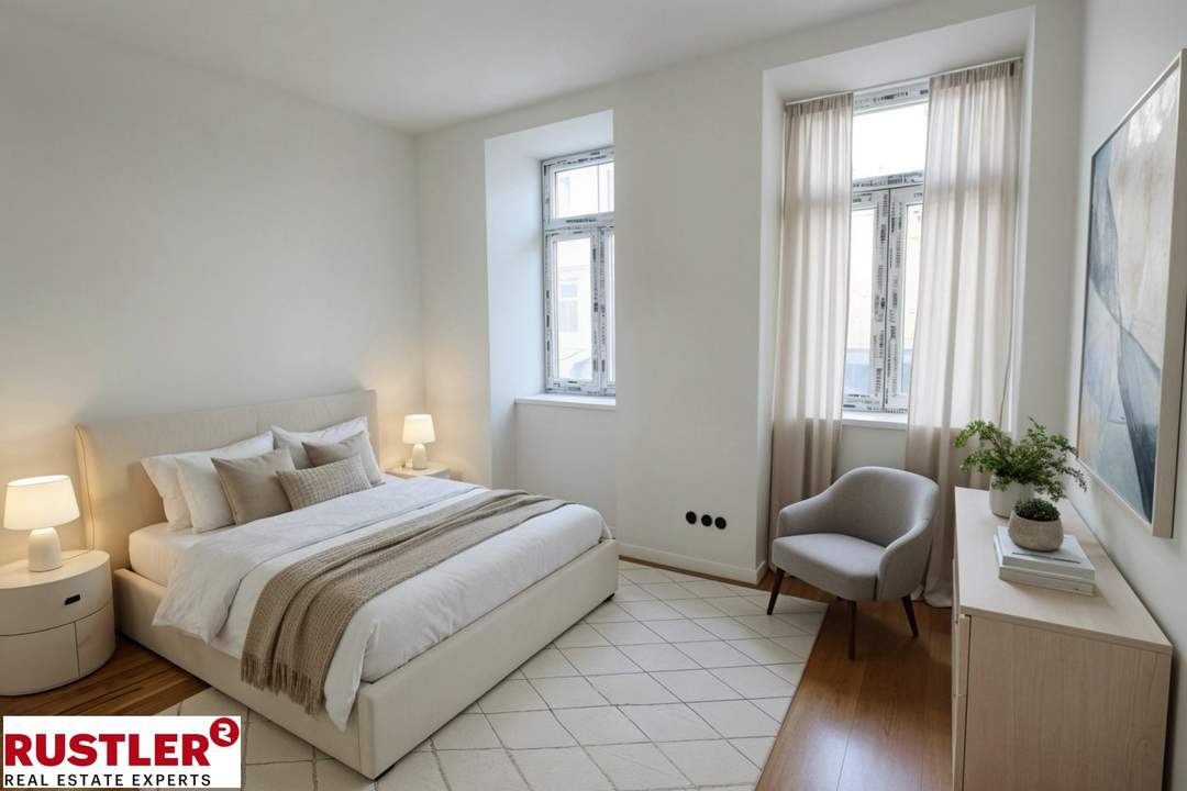 Altbaurenaissance - 3 Zimmer Wohnung EG mit Terrasse - Nähe Kutschkermarkt