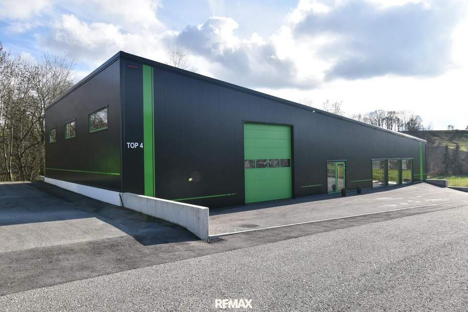 Büro und Lagerhalle in Haidershofen!, Gewerbeobjekt-legalform.pacht, 3.290,00,€, 4431 Amstetten