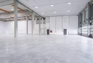 Kombination Lagerhalle 100 m2 + Büro 218 m2 südlich von Wien, in Wr. Neudorf