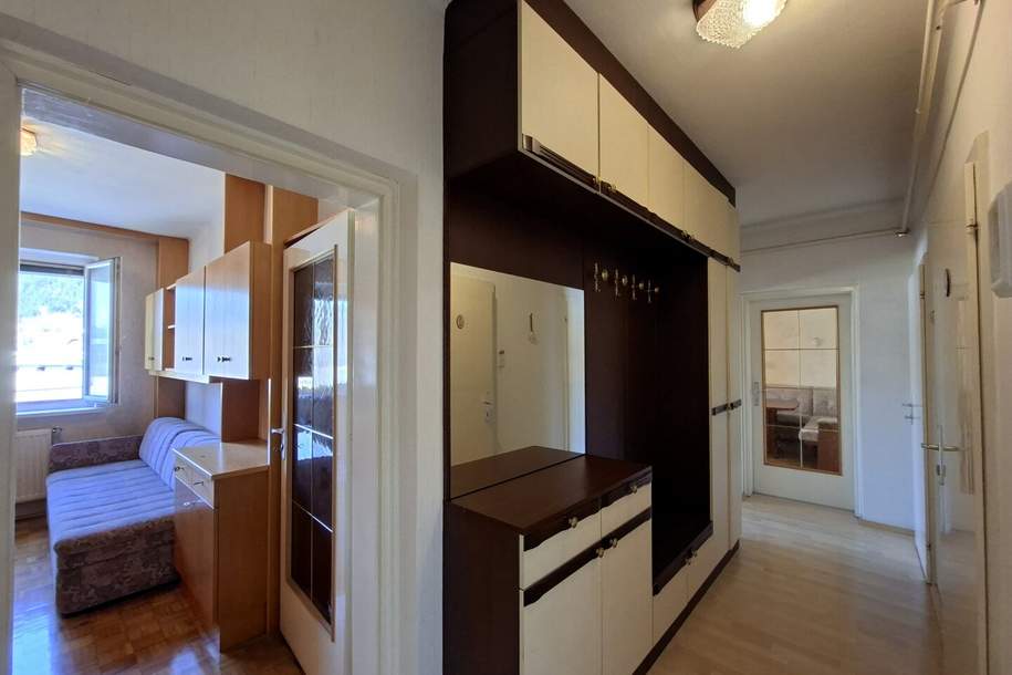 Eigentumswohnung in Kindberg, Balkon, Parkplatz, Zentrumsnähe, Wohnung-kauf, 89.000,€, 8650 Bruck-Mürzzuschlag