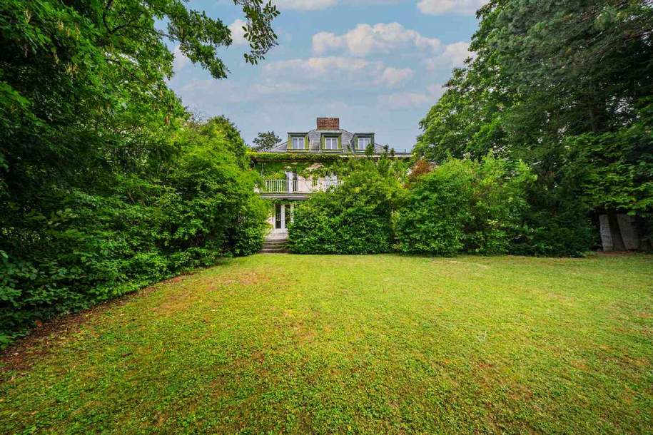 Traumhaftes Grundstück mit Einfamilienhaus in idyllischer Ruhelage zum Verkauf, Haus-kauf, 3.299.999,€, 1130 Wien 13., Hietzing