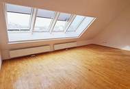 DACHGESCHOSS, INNSTRASSE, sonnige 76 m2 Neubau, 2 Zimmer, Wohnküche, Wannenbad, Parketten, WG-geeignet