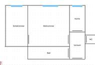 2-Zimmer - Wohnung mit Wertsteigerungspotenzial nach Renovierung