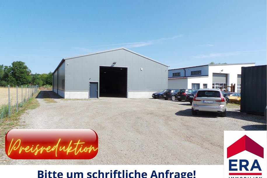 Vielseitige Allzweckhalle im Industriegebiet Mistelbach zu vermieten, Gewerbeobjekt-miete, 1.800,00,€, 2130 Mistelbach