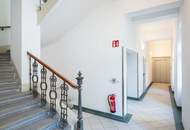 Großzügige Sonnenterrasse + absolute Privatsphäre - Helle 3-Zimmer-Wohnung in eleganter Altbauliegenschaft im 3. Bezirk