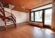 Gepflegte Maisonette-Wohnung mit verglaster Loggia