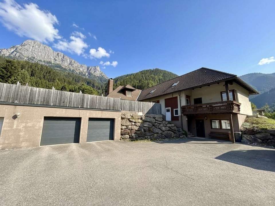 Raum für Familie &amp; Ideen – Ein-/Zweifamilienhaus mit Gartenparadies in Eisenerz!