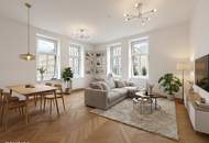 Sonnige 3-Zimmer Altbauwohnung nahe dem Augarten | Erstbezug nach Sanierung