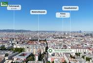 Geräumige 4-Zimmer-Wohnung inkl. Einbauküche und großzügiger Terrasse in attraktiver Lage von Favoriten!