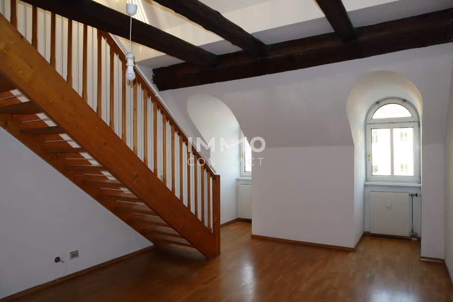 Dachgeschoß- Galeriewohnung | Griesplatz 23, Wohnung-kauf, 161.000,€, 8020 Graz(Stadt)