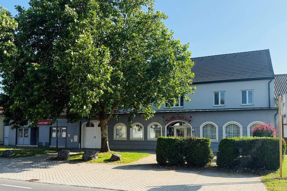 Gasthaus, Bar, Veranstaltungssaal, Wohnung und Nebengebäude, Gewerbeobjekt-kauf, 749.999,€, 2424 Neusiedl am See