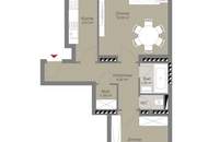 NÄHE DONAUKANAL &amp; ROCHUSMARKT | Sanierungsbedürftige 2-Zimmer-Wohnung mit Innenhof-Loggia | Separate Küche | 5. Liftstock