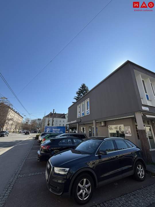 MARKT AM BINDERMICHL: 61 m² (ERWEITERBAR AUF BIS ZU 255,40 m²) mit garantiert bestem Preis-/Leistungsverhältnis - flexibel in Aufteilung u. Gestaltung - Fitnessstudio /Büro-/Ordinationsfläche im frequentierten Nahversorgungszentrum!