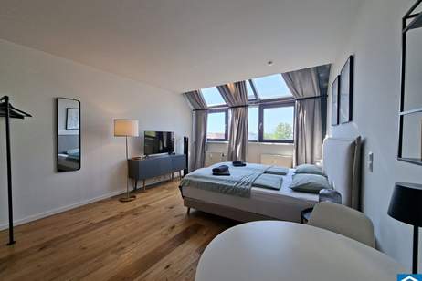 Vollmöblierte Dachgeschosswohnung mit Charme und Top-Anbindung in Währing, Wohnung-miete, 745,00,€, 1180 Wien 17., Hernals
